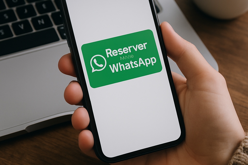 Cómo agregar un botón de “Reservar” con WhatsApp