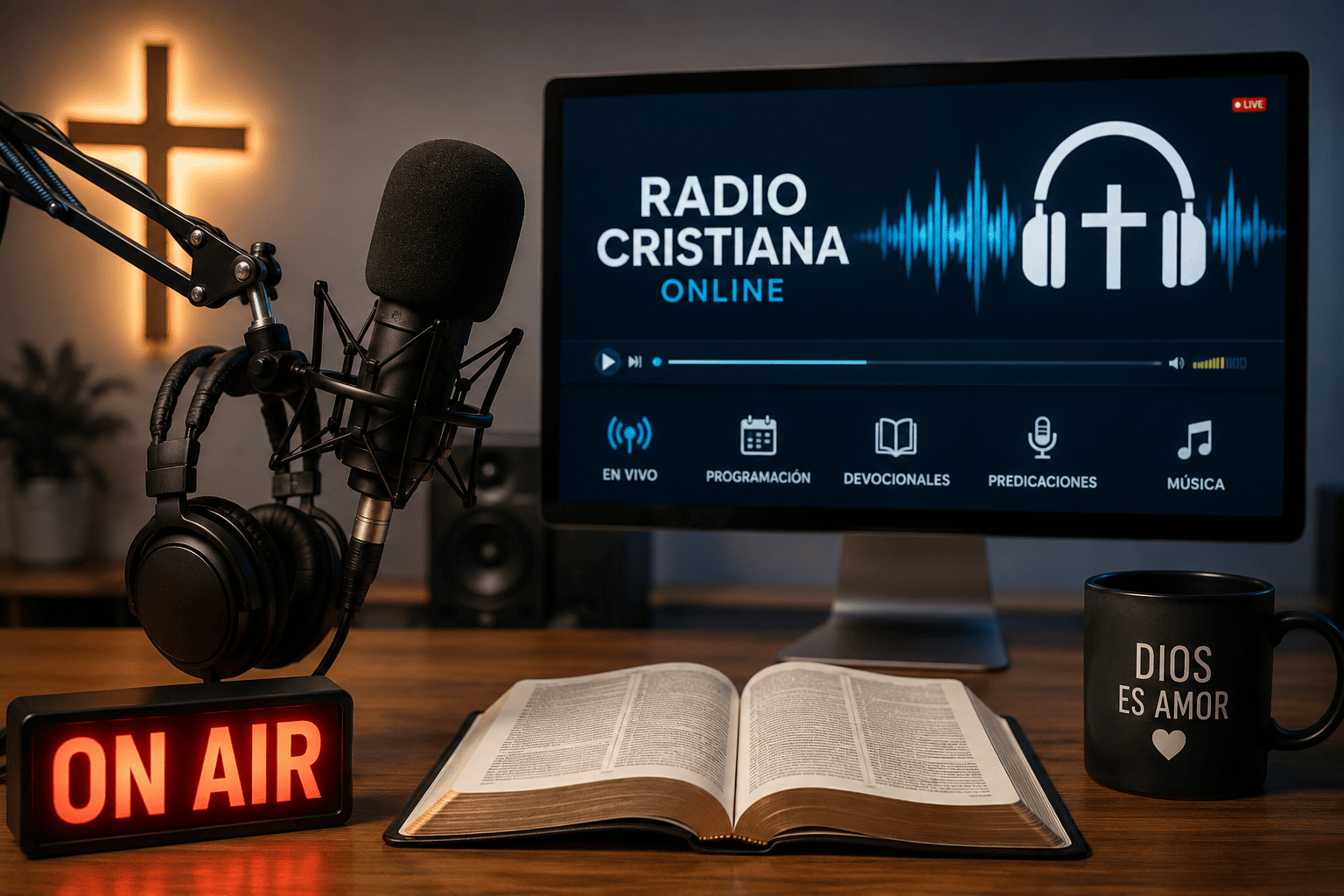 Cómo Crear una Radio Online Cristiana