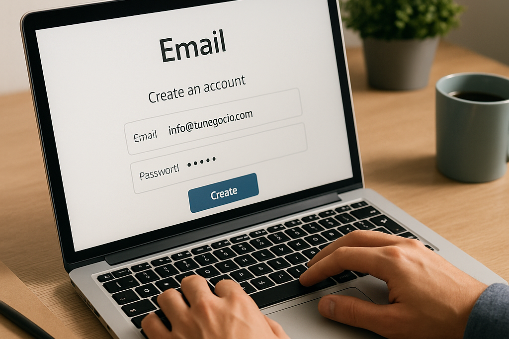 Cómo tener un correo @tunegocio.com