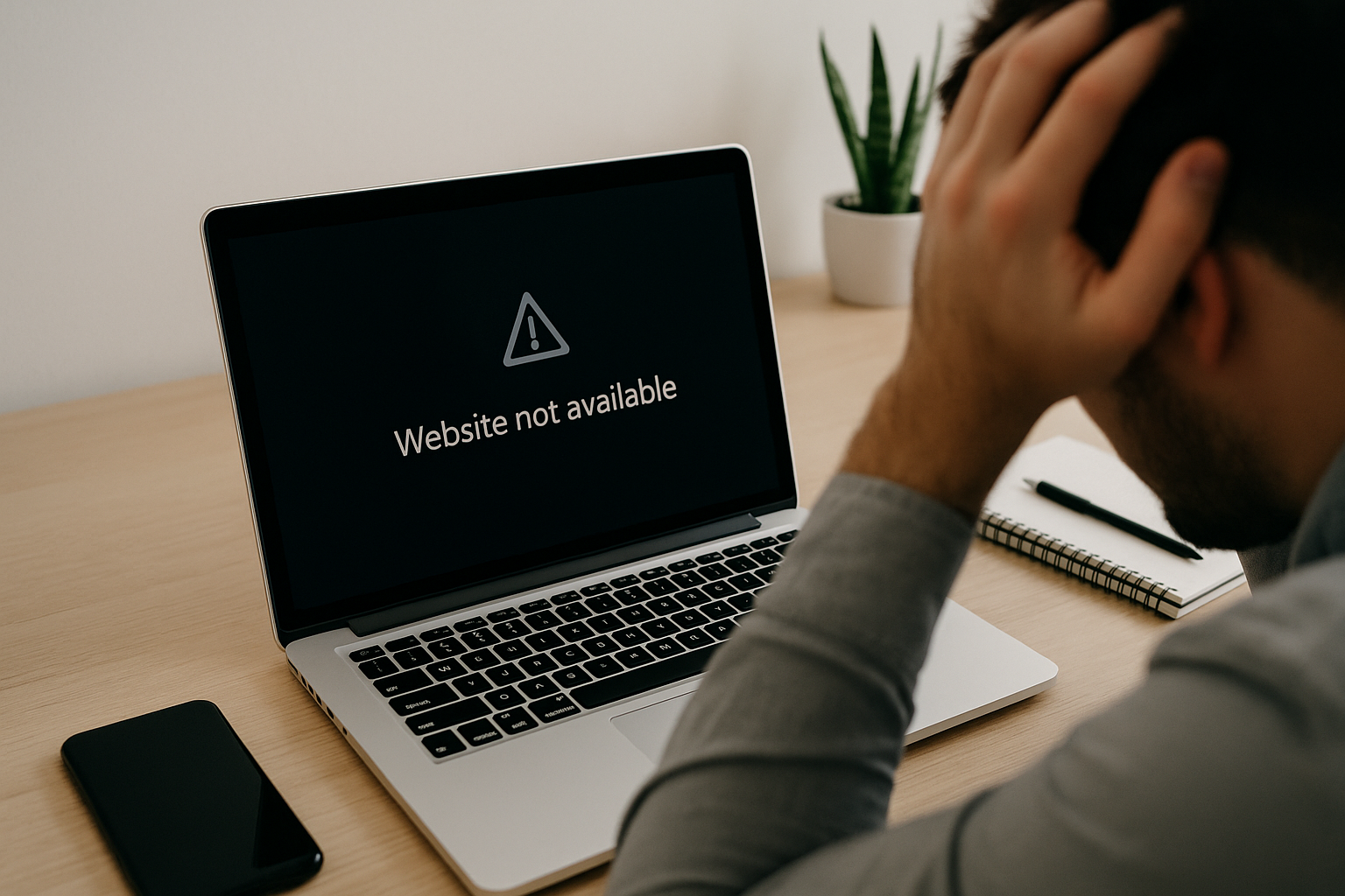 Qué hacer si tu web se cae
