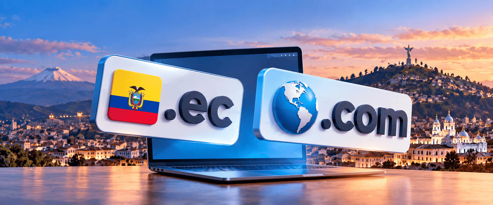 Dominio .ec o .com: ¿cuál conviene en Ecuador?