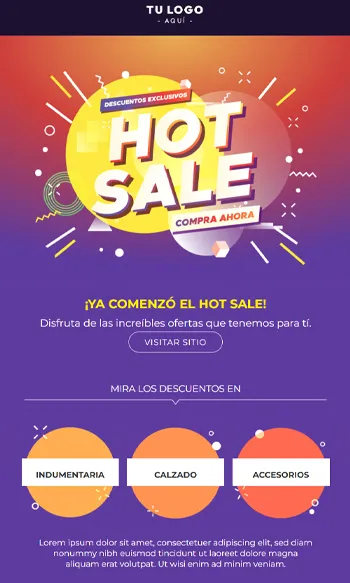 Plantilla de email marketing 3
